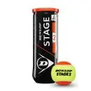 Dunlop Mini Tennis STAGE 2 ORANGE 3er Balldose